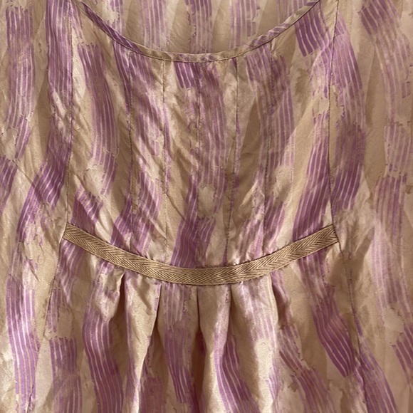 DKNY 100% silk t-shirt in floral print - Picture 4 of 7